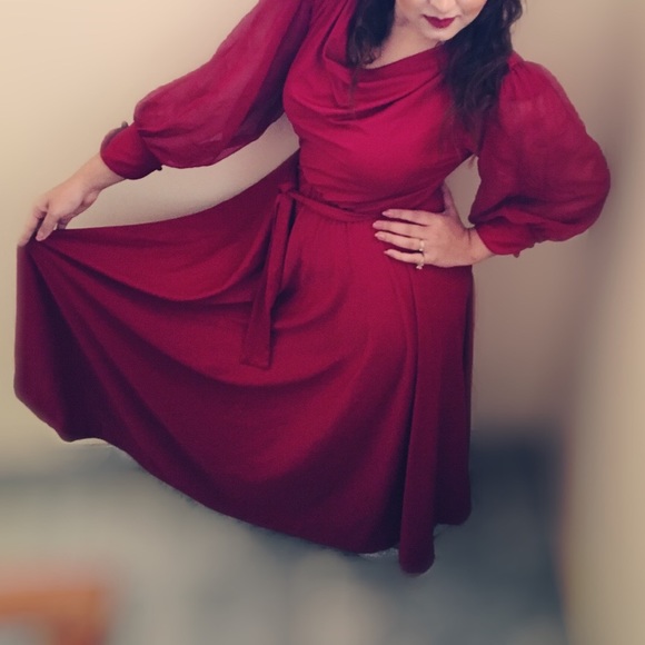 Maxi/party wear long dress - Picture 2 of 2